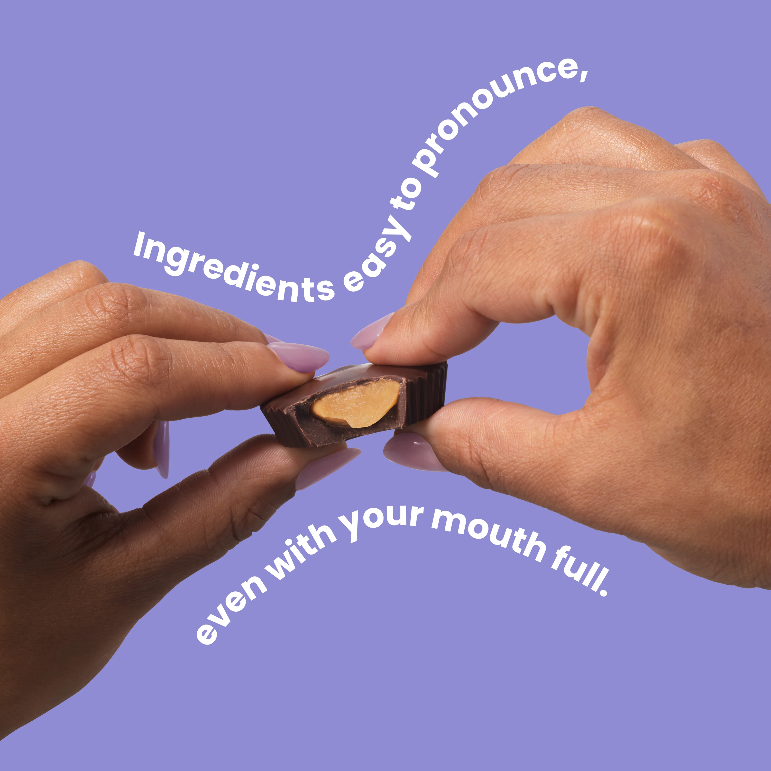 Dark chocolate almond butter cups - grab & go box - Image 3